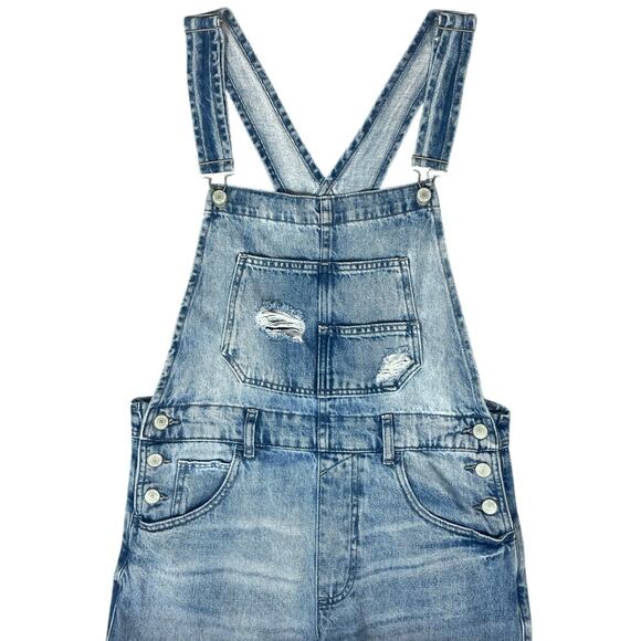 We The Free Blue Denim Overalls - Picture 5 of 16